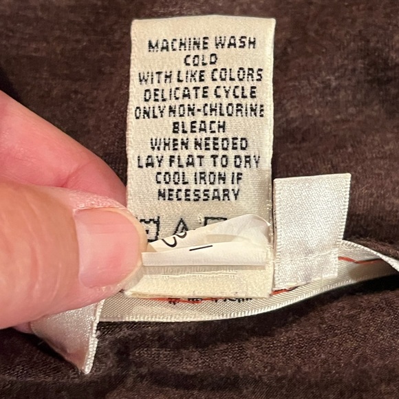 Studio M sleeveless Top Brown size medium - Picture 10 of 11